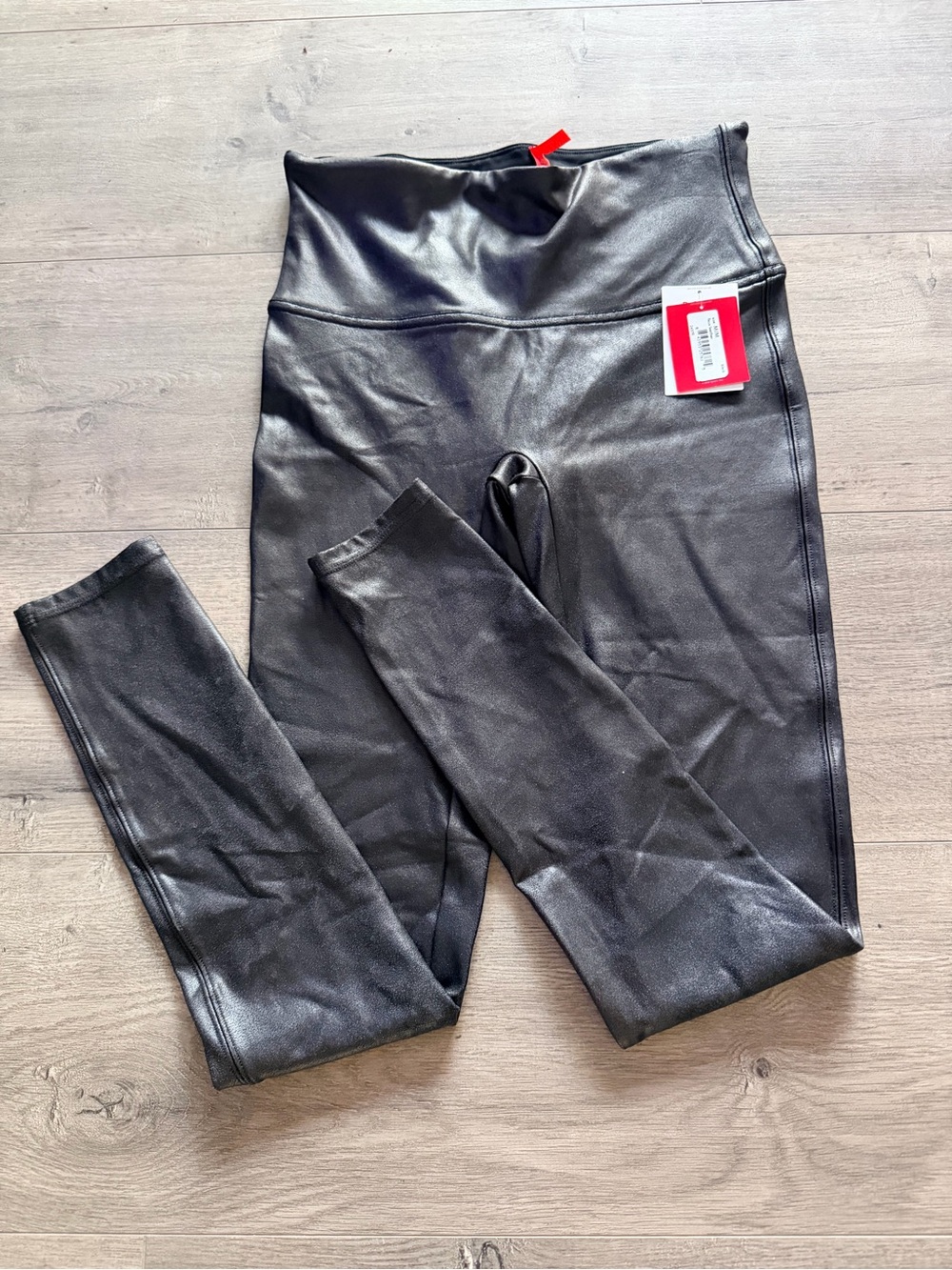 SPANX Faux Leather Leggings